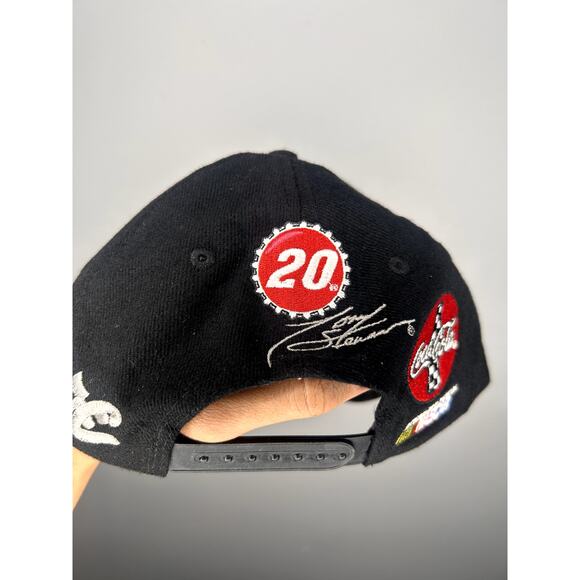 Vintage 90s Coca Cola Racing Family Nascar Snapback Hat - Picture 6 of 8